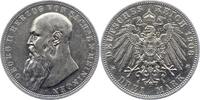 Sachsen-Meiningen 3 Mark Georg II. 1866-1914. -