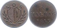 Frankfurt-Stadt 1/4 Halbag #20#Judenpfennige. -