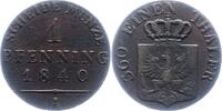 Brandenburg-Preußen 1 Pfennig Friedrich Wilhelm III. 1797-1840. -