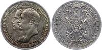 Preußen 3 Mark Wilhelm II. 1888-1918. -