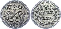Regensburg-Stadt Pfennig 1756 Vorzüglich + 21.67 £  +  5.20 £ shipping