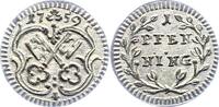 Regensburg-Stadt Pfennig 1759 Vorzüglich - Stempelglanz 21.67 £  +  5.20 £ shipping