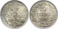 Finnland 25 Penniä 1 1917 S Nikolaus II. von Russland 1894-1917. Vorzügl... 8.67 £  +  5.20 £ shipping