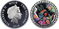 Niue 2 Dollar 2016 Unter Verwaltung Neuseelands seit 1922. Polierte Platte 195.06 £  +  5.20 £ shipping