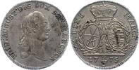 Sachsen-Albertinische Linie 2/3 Taler 1775 Friedrich August III. 1763-18... 151.72 £  +  5.20 £ shipping