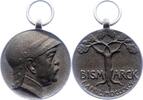 Personenmedaillen Tragbare Eisengussmedaille Bismarck, Otto von *1815, +1898. -