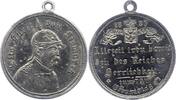 Personenmedaillen Tragbare versilberte Zinkmedaille Bismarck, Otto von *1815, +1898. -