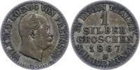 Brandenburg-Preußen 1 Silbergroschen Wilhelm I. 1861-1888. -