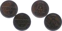 Braunschweig-Calenberg-Hannover Pfennig Georg V. 1851-1866. -