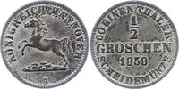 Braunschweig-Calenberg-Hannover 1/2 Groschen Georg V. 1851-1866. -