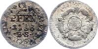 Lippe, Grafschaft 2 Pfennig Simon August 1734-1782. -