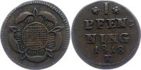 Lippe, Grafschaft Pfennig Paul Alexander Leopold 1802 - 1820, Unter Vormundschaft. -