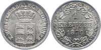 Württemberg 1 Kreuzer Karl 1864-1891. -
