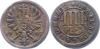 Rietberg-Grafschaft 4 Pfennig Maximilian Ulrich 1699-1746. -