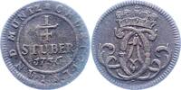 Köln-Erzbistum Cu-1/4 Stüber 1 Clemens August von Bayern 1723-1761. -