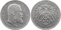 Württemberg 5 Mark Wilhelm II. 1891-1918. -