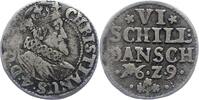 Dänemark 6 Skilling Christian IV. 1588-1648. -