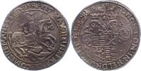 Mansfeld-vorderortische Linie zu Bornstedt 2/3 Taler Franz Maximilian und Franz Heinrich 1644-1692. -