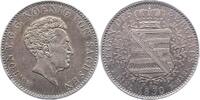 Sachsen-Albertinische Linie Ausbeutetaler Anton 1827-1836. -