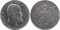 Württemberg 5 Mark Wilhelm II. 1891-1918. -