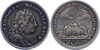 Sachsen-Weissenfels Silbermedaille Christian 1712-1736. -