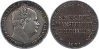 Brandenburg-Preußen Ausbeutetaler Friedrich Wilhelm IV. 1840-1861. -