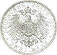 Mecklenburg-Schwerin 2 Mark 1901 A Friedrich Franz IV. 1897 - 1918 proof