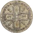 Russland Taler 1725 Moskau, Roter Münzhof Peter I. der Große 1689 - 1725 almost ef