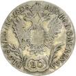 RDR Haus Habsburg 20 Kreuzer 1808 C (Prag) Franz II.(I.) 1792 - 1835 very fine