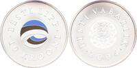 Estland 10 Krooni Gedenkmünze Eesti Lipp Flag of Estonia -