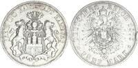 Hamburg Stadt 5 Mark 1876 J fast sehr schön 47.68 £  +  26.00 £ shipping