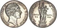 Bayern Doppelgulden 1855 Maximilian II. Joseph 1848 - 1864 Mariensäule v... 143.05 £  +  26.00 £ shipping