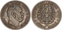 Preußen 5 Mark 1876 B Wilhelm I. 1861 - 1888 sehr schön 39.01 £  +  26.00 £ shipping