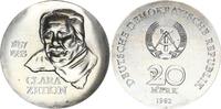 DDR 20 Mark 1982 A Gedenkmünze Clara Zetkin prägefrisch, fast stempelgla... 43.35 £  +  26.00 £ shipping