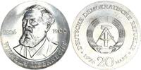 DDR 20 Mark 1976 A Gedenkmünze Wilhelm Liebknecht prägefrisch, fast stem... 43.35 £  +  26.00 £ shipping