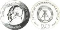 DDR 20 Mark 1969 A Gedenkmünze Johann Wolfgang von Goethe prägefrisch, s... 59.82 £  +  26.00 £ shipping