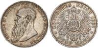 Sachsen-Meiningen 5 Mark 1902 D Georg II. 1866 - 1914 langer Bart sehr s... 429.14 £  +  26.00 £ shipping
