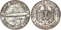 Weimarer Republik 3 Reichsmark 1930 F Zeppelin sehr schön 95.36 £  +  26.00 £ shipping