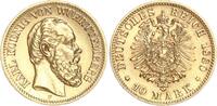 Württemberg 10 Mark 1880 F Karl 1864 - 1891 fast vorzüglich 689.23 £  +  26.00 £ shipping
