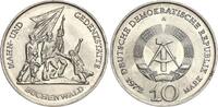 DDR 10 Mark 1972 A Gedenkm&uuml;nze Buchenwalddenkmal stempelglanz 8.46 &pound;  +  25.38 &pound; shipping