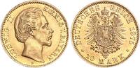 Bayern 10 Mark 1875 D Ludwig II. 1864 - 1886 vorz&uuml;glich-stempelglanz 1,650.36 &pound;  +  25.38 &pound; shipping
