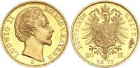 Bayern 20 Mark 1872 D Ludwig II. 1864 - 1886 pr&auml;gefrisch, fast stempelgl... 2,496.69 &pound;  +  25.38 &pound; shipping