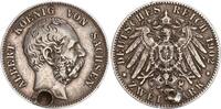 Sachsen 2 Mark 1902 E Albert 1873 - 1902 sehr sch&ouml;n 41.47 &pound;  +  25.38 &pound; shipping