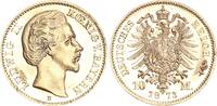 Bayern 10 Mark 1873 D Ludwig II. 1864 - 1886 pr&auml;gefrisch, fast stempelgl... 2,327.43 &pound;  +  25.38 &pound; shipping