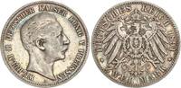 Preu&szlig;en 2 Mark 1891 A Wilhelm II. 1888 - 1918 sehr sch&ouml;n 156.57 &pound;  +  25.38 &pound; shipping