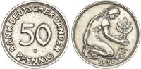 Bundesrepublik Deutschland 50 Pfennig 1950 G (Karlsruhe) Kursm&uuml;nze Bank ... 165.04 &pound;  +  25.38 &pound; shipping