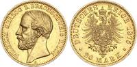 Braunschweig 20 Mark 1875 A Wilhelm 1830 - 1884 vorz&uuml;glich+ 3,343.03 &pound;  +  25.38 &pound; shipping