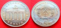 DDR 5 Mark 1989 Brandenburger Tor 1989 Stempelglanz 35.54 £  +  30.34 £ shipping