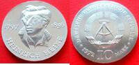 DDR 10 Mark 1972 Heinrich Heine Stempelglanz 20.81 £  +  30.34 £ shipping