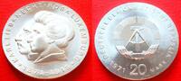 DDR 20 Mark Karl Liebknecht und Rosa Luxemburg -